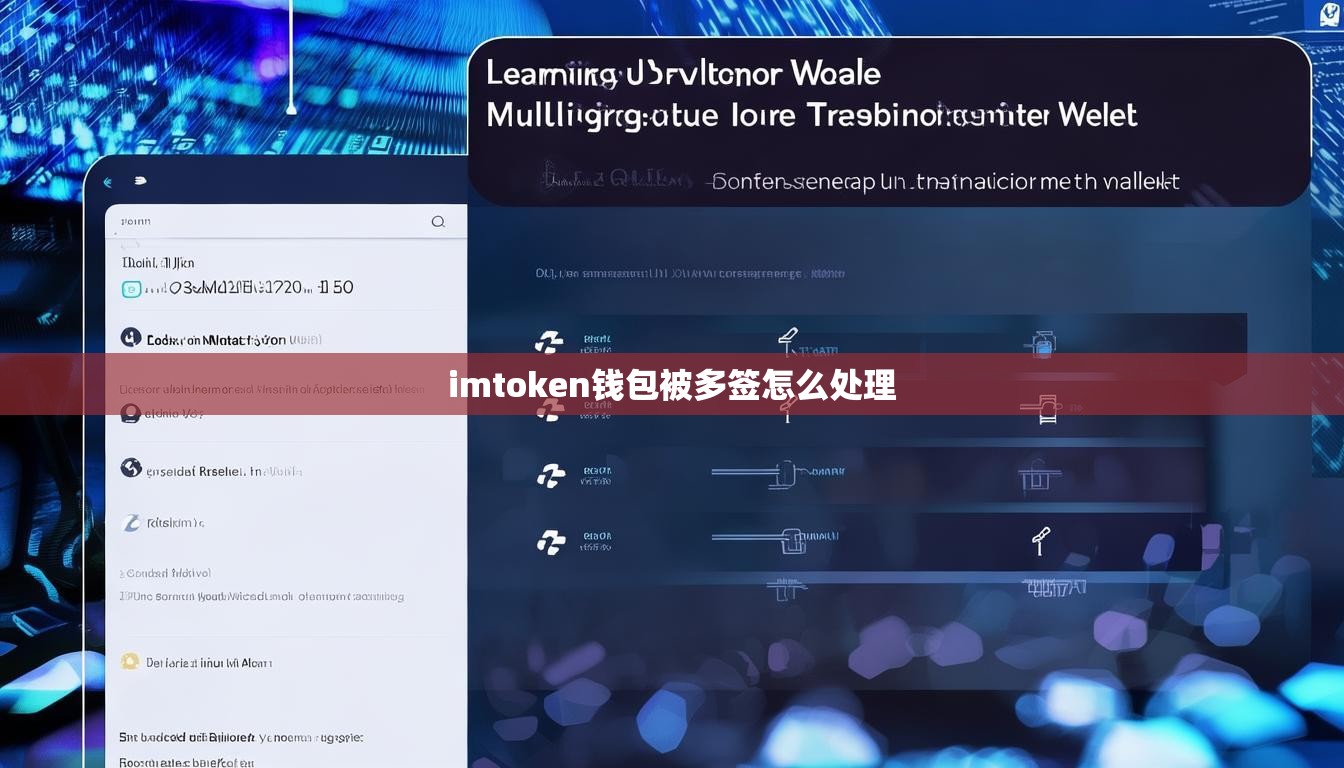 imtoken钱包被多签怎么处理